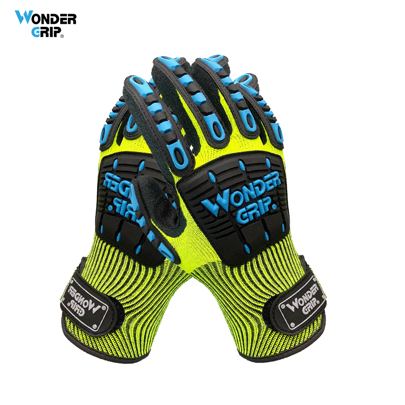 Work Glove Impact - Wonder Grip Anti-Impact & Vibration Safety