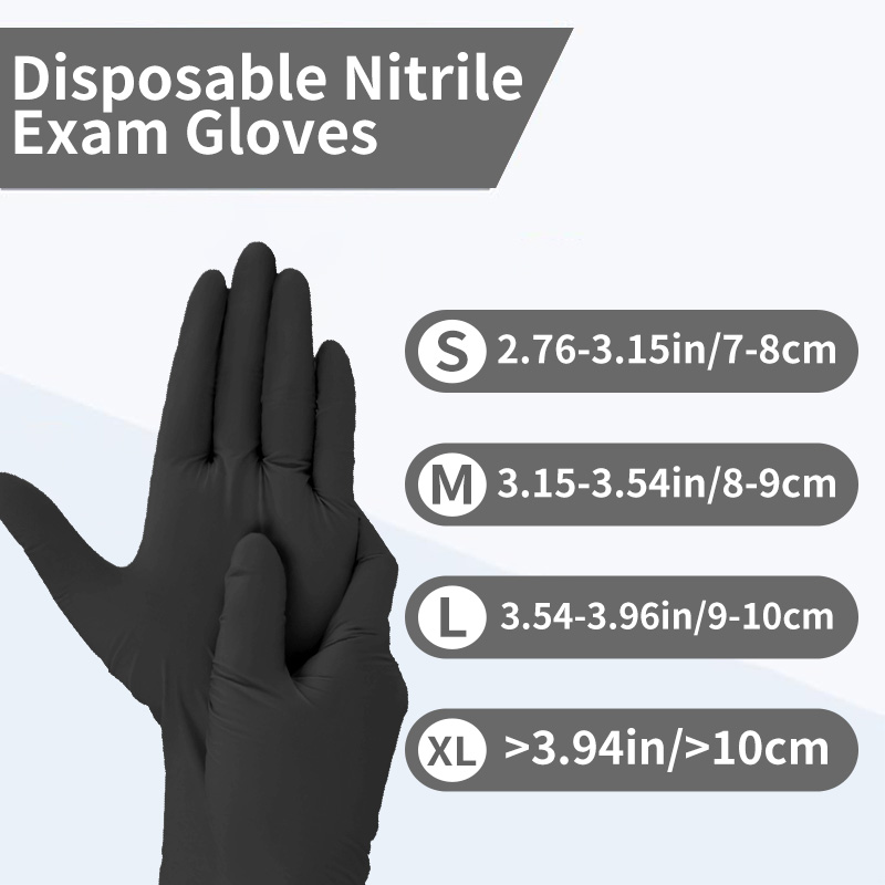 100-1000Pcs Nitrile Exam Glove - Exam Glove Nitrile recension och pris