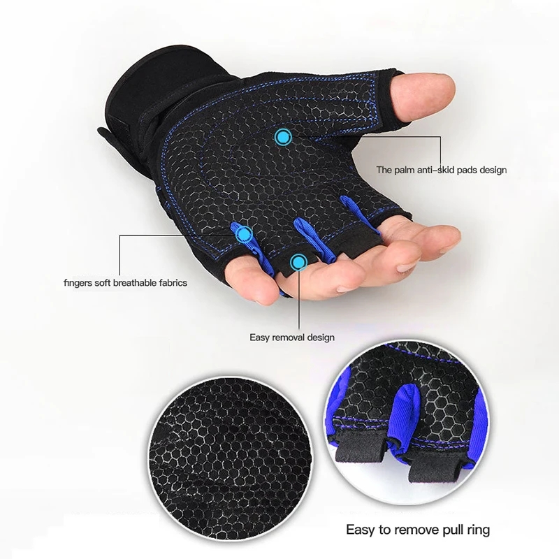 Gym Gloves for Men Women Fitne - Workout Glove Gym recension och pris