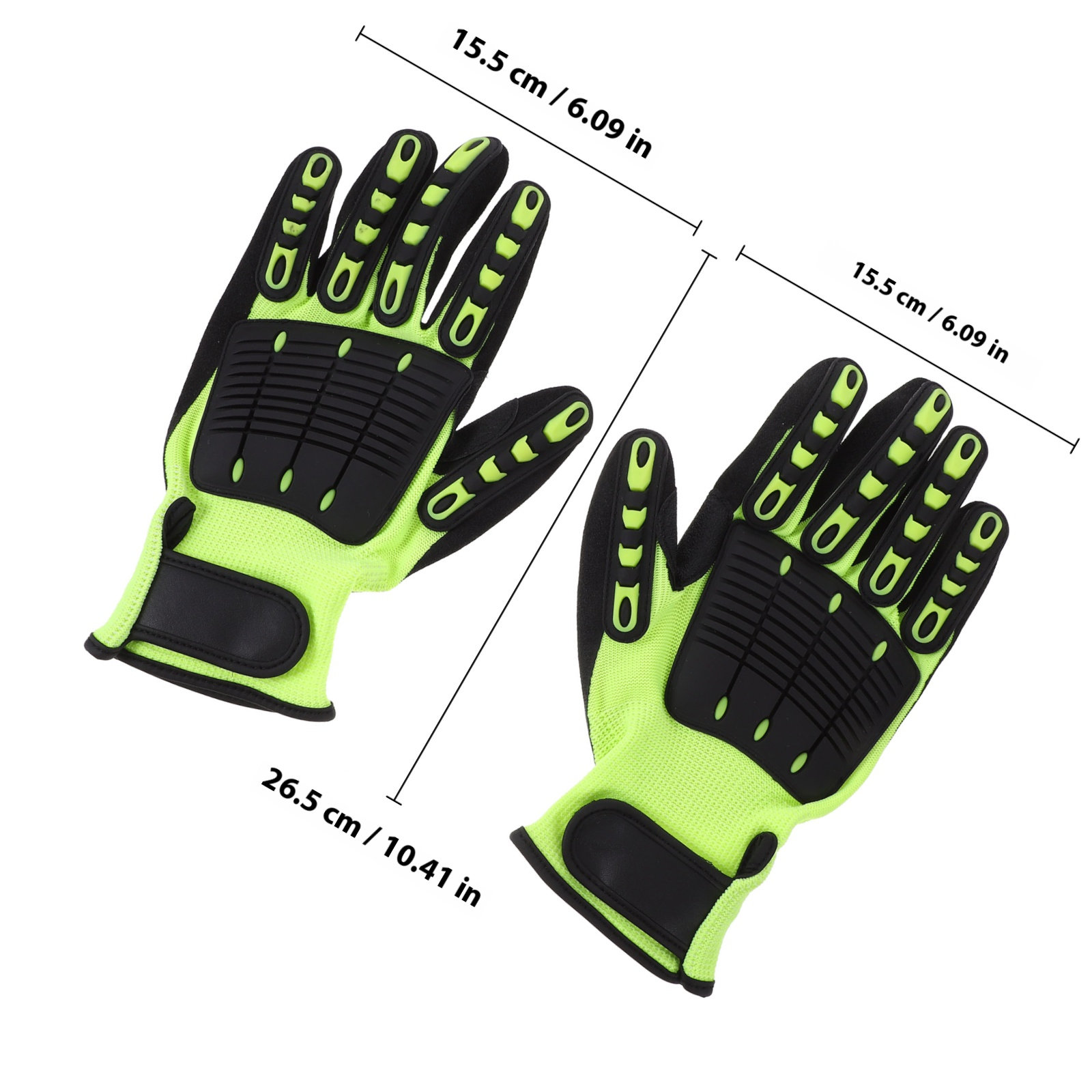 1Pair Heavy Duty Gardening Glo - Work Glove Impact recension och pris