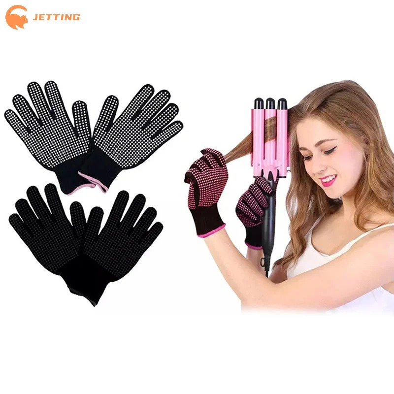 1Pcs Hair Salon Styling Gloves - Heat Resistant Glove recension och pris