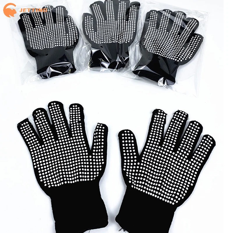 1Pcs Hair Salon Styling Gloves - Heat Resistant Glove recension och pris