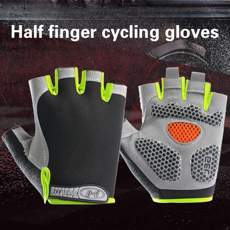 Hot Half Finger Cycling Gloves - Cycling Glove Padded recension och pris