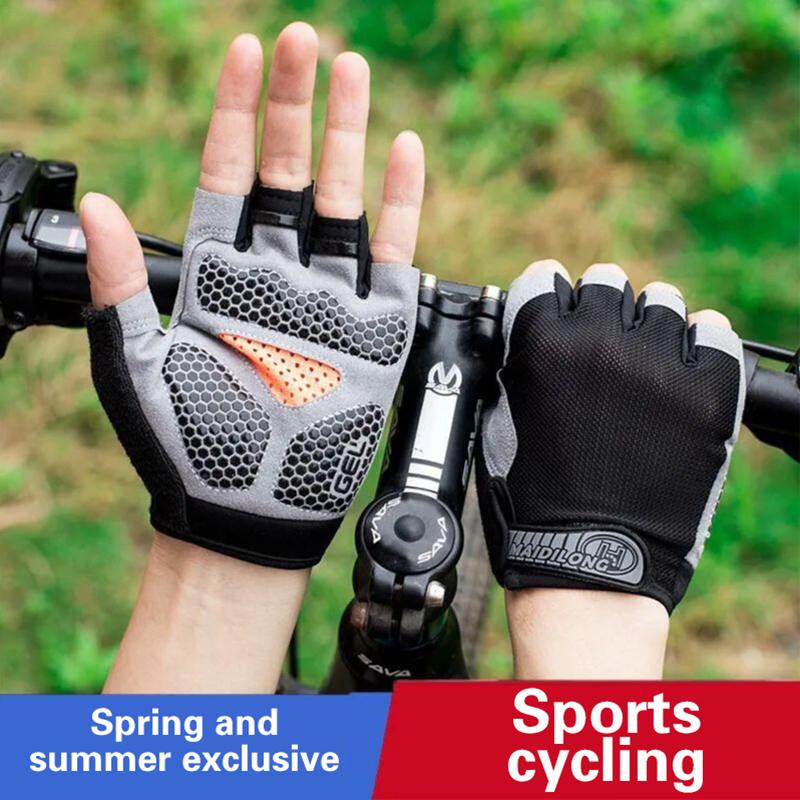 Half Finger Cycling Gloves Men - Cycling Glove Padded recension och pris