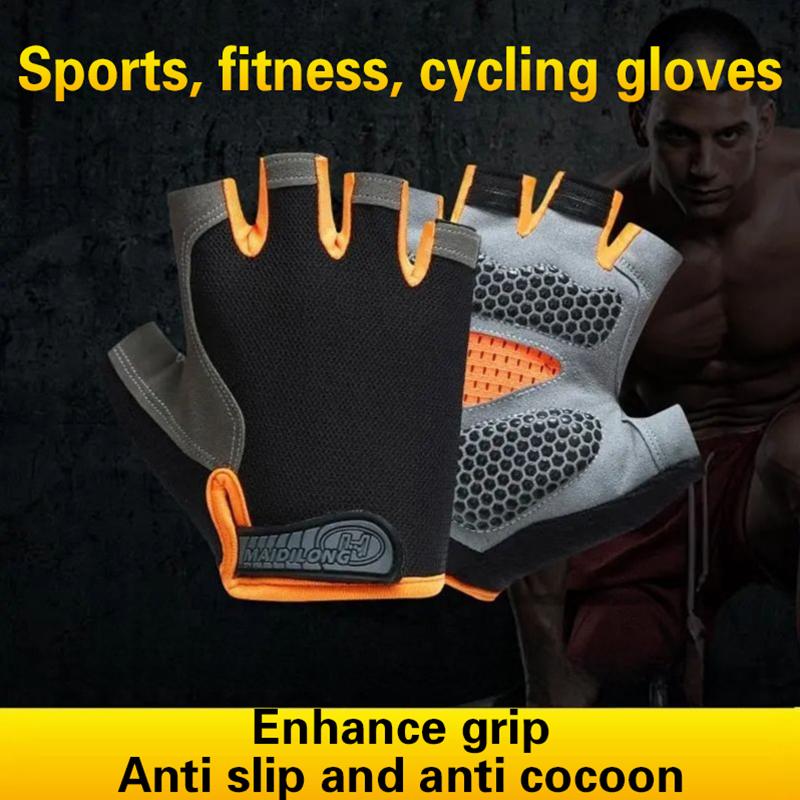 Half Finger Cycling Gloves Men - Cycling Glove Padded recension och pris