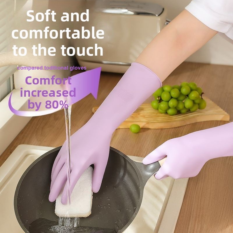 Latex Dish Washing Gloves,with - Dish Glove Rubber recension och pris