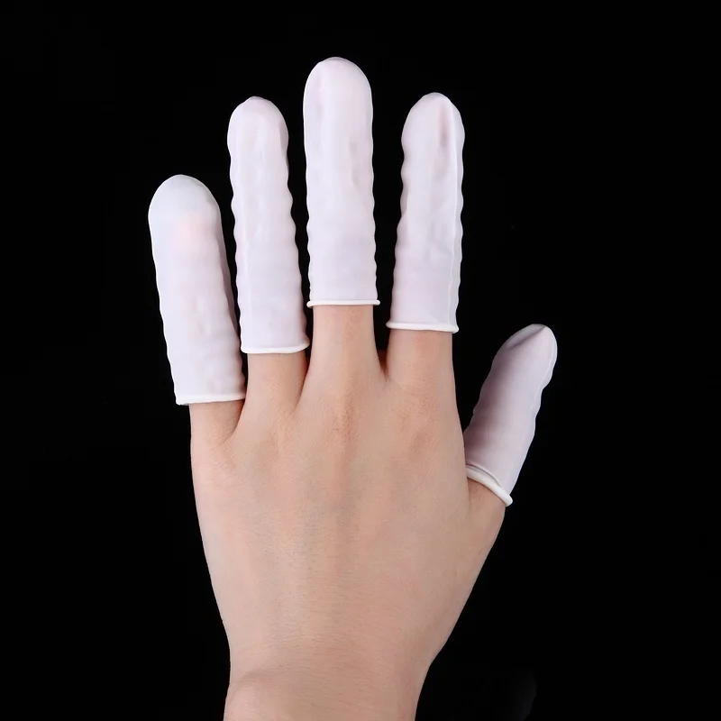 100Pcs Disposable Latex Finger - Latex Disposable Glove recension och pris