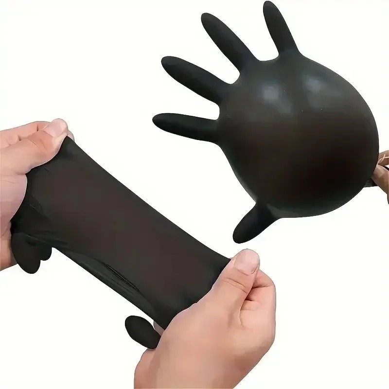 Disposable Black Gloves Unisex - Latex Disposable Glove recension och pris