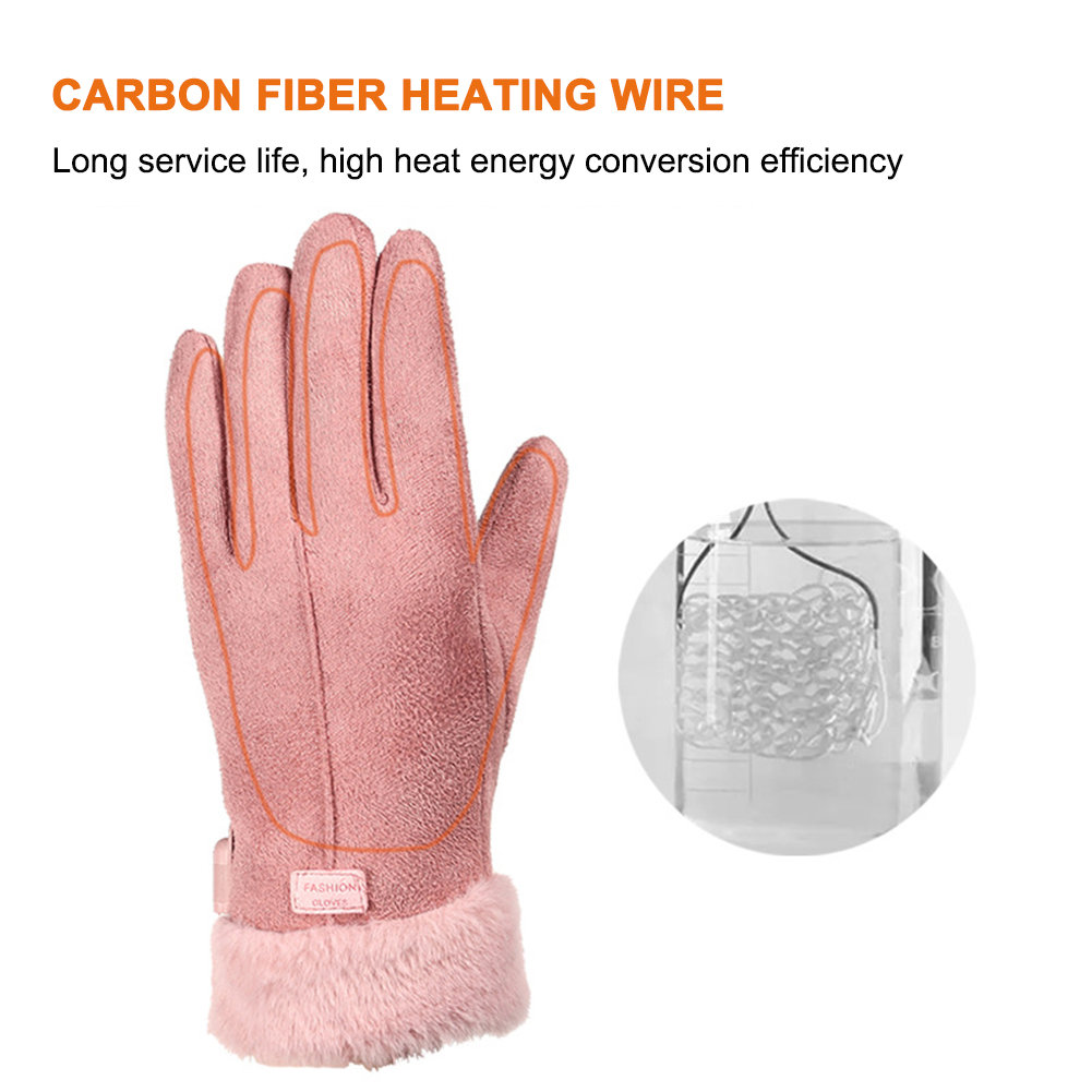 USB Electric Heated Gloves Out - Ski Glove Waterproof recension och pris