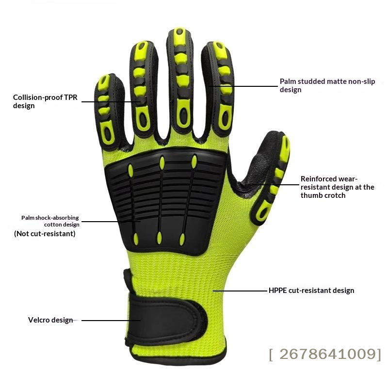⚑Cut Resistant Safety Work Glo - Work Glove Impact recension och pris