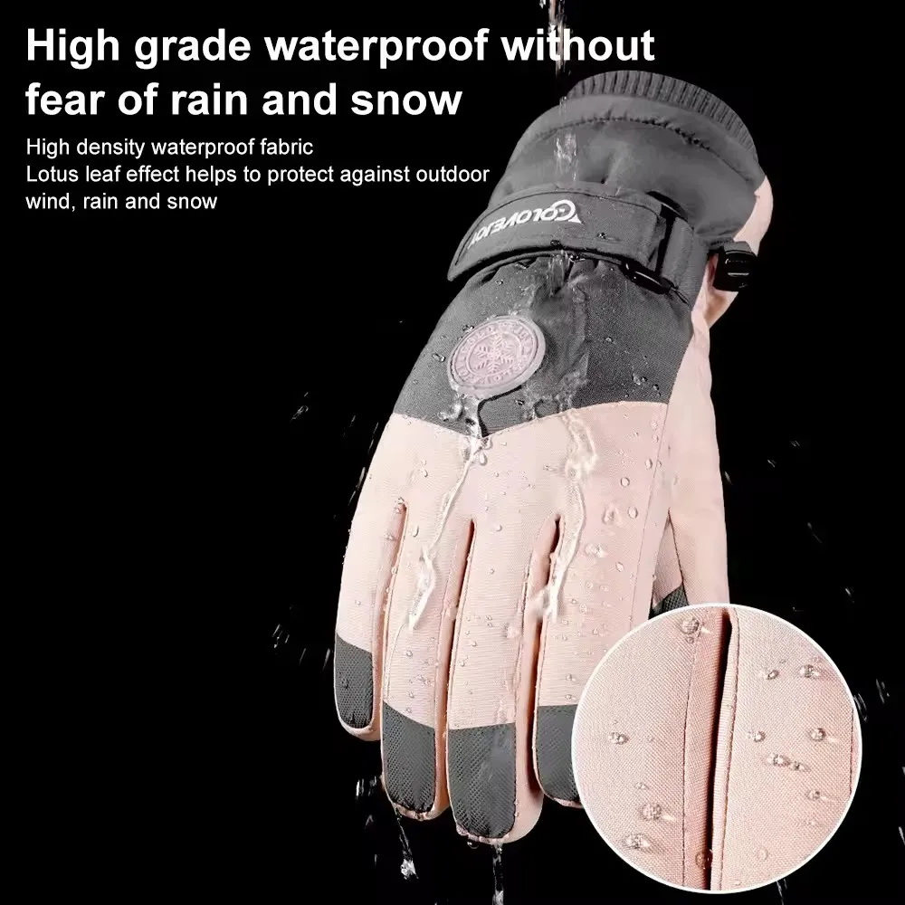 Waterproof Ski Gloves Women Wi - Ski Glove Waterproof recension och pris