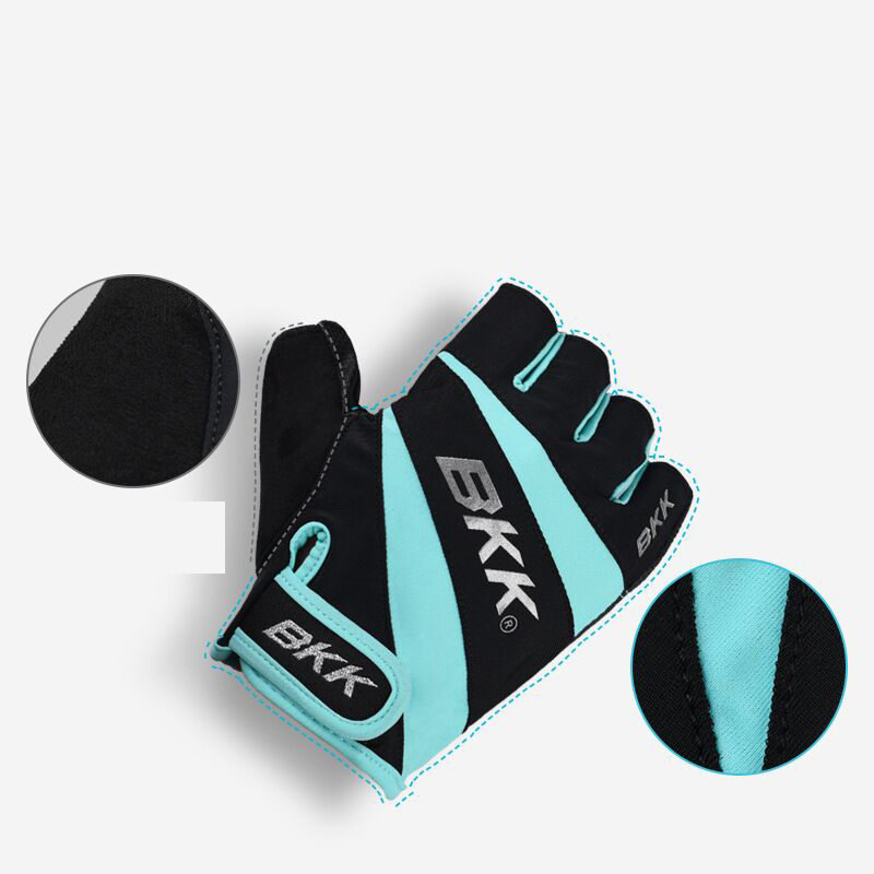 1 Pair BKK Fishing Gloves Half - Cycling Glove Padded recension och pris
