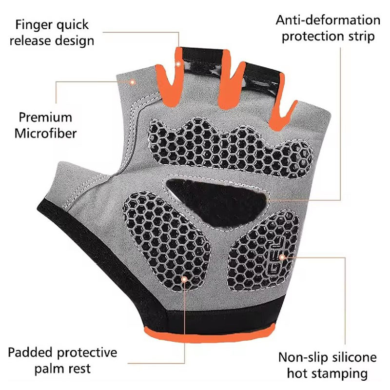 Breathable Anti-Slip Half Fing - Workout Glove Gym recension och pris