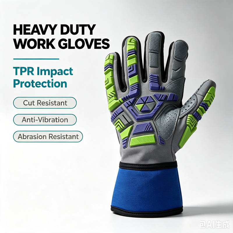 Heavy Duty Work Safety Glove,  - Work Glove Impact recension och pris