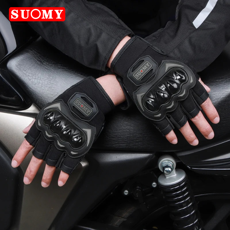 SUOMY Summer Motorcycle Gloves - Cycling Glove Padded recension och pris